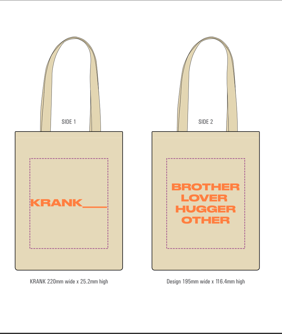 Brother Lover Hugger Other Tote